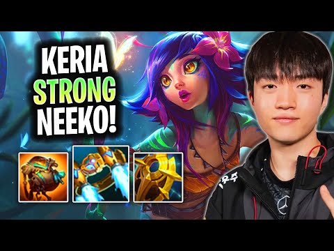 KERIA IS SO STRONG WITH NEEKO! | T1 Keria Plays Neeko Support vs Leona! Season 2025