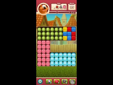 Toon Blast Level 2572 NO BOOSTERS - **Newest** 🐻⚔️🏆.