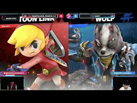 BYOG #65 | Marvelous_Marco (Toon Link) Vs. Dany (Wolf) | Grand Final