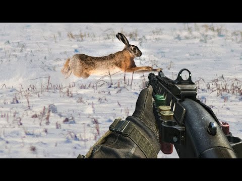 ЛУЧШИЕ МОМЕНТЫ С ОХОТЫ НА ЗАЙЦА И УТКУ 2018.ТОЛЬКО ВЫСТРЕЛЫ. МР-155.