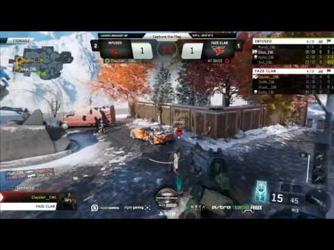 Clay with the clutch 2 piece in Ctf to force Map 5 against Infused