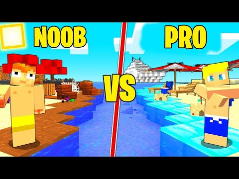 MARE NOOB CONTRO MARE PRO! - Minecraft ITA
