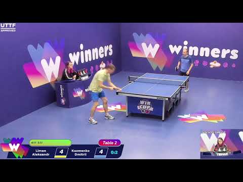 WINners CUP table 2  07.11 Liman Aleksandr - Kuzmenko Dmitrii  15:45