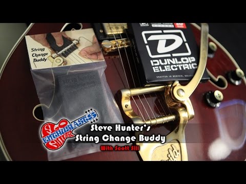 Steve Hunter's String Change Buddy Demo for Bigsby Equipped Guitars by Scott Sill
