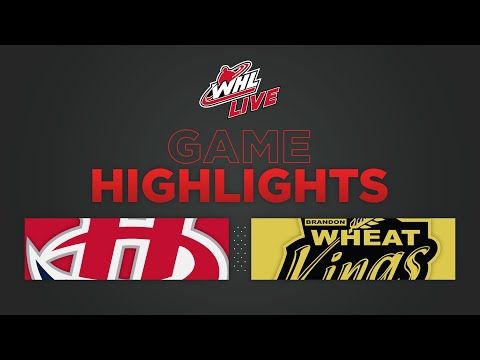 WHL Highlights: Hurricanes (6) at Wheat Kings (4) - November 26, 2022