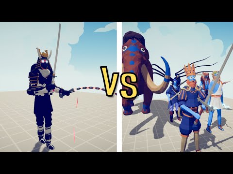 *NEW* FALLEN SAMURAI vs EVERY BOSS UNIT | TABS - Totally Accurate Battle Simulator