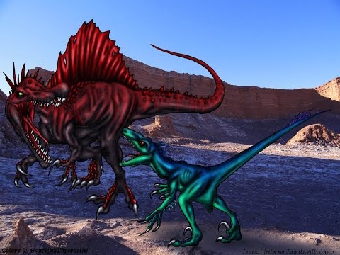 Velociraptor vs Spinosaurus tribute