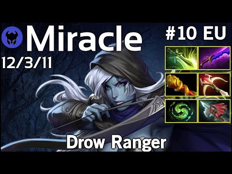 Miracle [Liquid] plays Drow Ranger!!! Dota 2 7.20