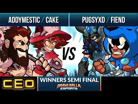 Pugsy & Fiend vs Addymestic & Cake - Winners Semi Final - CEO 2019 2v2