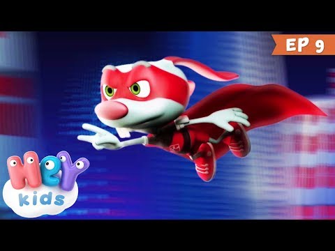 10 Prieteni 🐰 Marele erou iepuraș -  Desene animate pentru copii mici | HeyKids