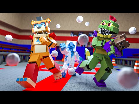Minecraft Freddy: The Mystery of the Ice Hockey Demon! (Minecraft FNAF Roleplay)