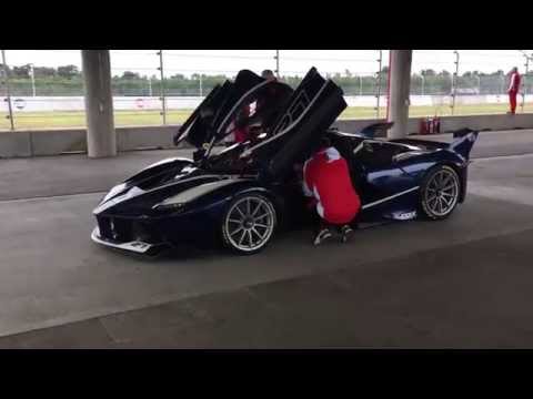 Ferrari FXX K 1ST Time in USA! Exhaust & Flyby