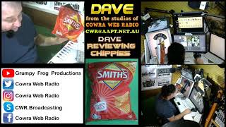 dave eats smiths limited edition tomato sauce chips
