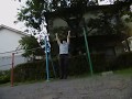 Reverse grip 25 Muscle ups 55 Dips in one set　逆手マッスルアップ25回、55ディップス