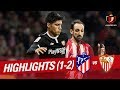 Highlights Atlético de Madrid vs  (1-2) Sevilla FC