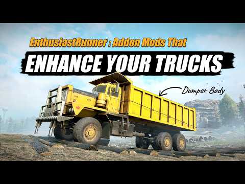 Snowrunner Mods that adds freshness to trucks | All EnthusiastRunner Mods