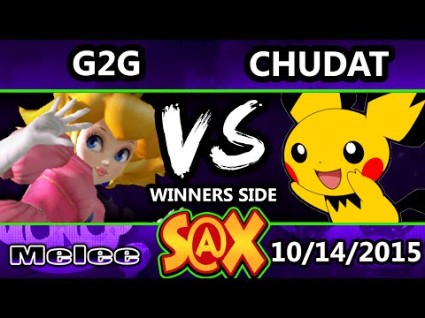 S@X 119 - G2G (Peach) Vs. Chudat (Pichu, Ice Climbers) SSBM Tournament - Smash Melee