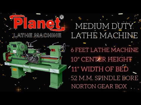 Semi automatic Medium Lathe Machine