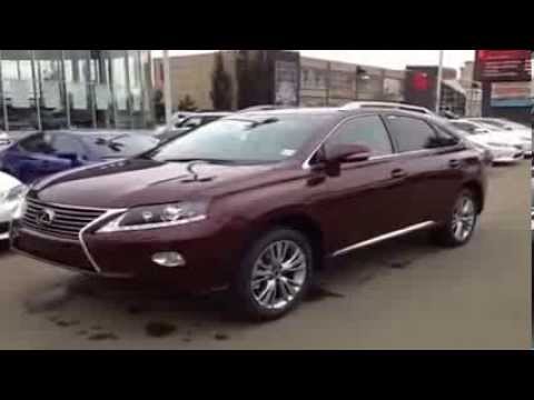 Brand New 2014 Red AWD Lexus RX 350 Touring Package Edmonton, AB