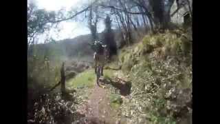 preview picture of video 'ER GRINTA MTB - CASTELLO DI CUNE - BORGO A MOZZANO'