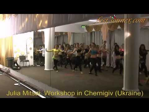Julia Mitsai. Workshop in Chernihiv