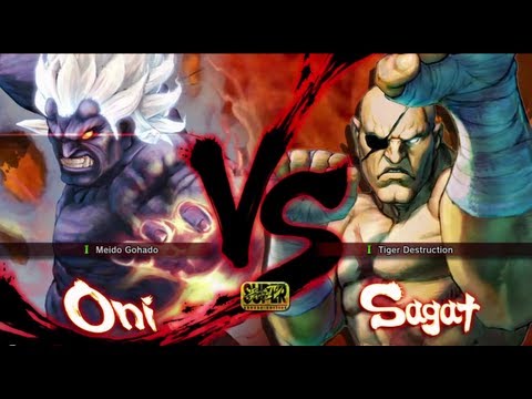Wildcat815 [Oni] vs sunset01 [Sagat] SSF4 Arcade Edition - Xbox Live Ranked Match