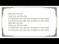 Blue Rodeo - Two Tongues Lyrics