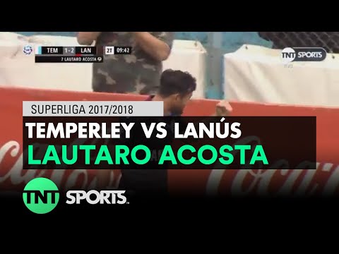 Lautaro Acosta (1-2) Temperley vs Lanús | Fecha 22 - Superliga Argentina 2017/2018