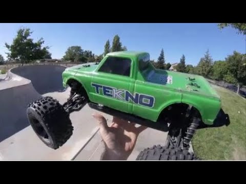 "She's back" TEKNO MT410 vs ARRMA Outcast 4s V2 with Hobbystar 3674