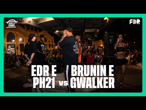 EDR E PH21 VS BRUNIN E GWALKER (PRIMEIRA FASE) - DUELO DE MCS (26/04/2024)