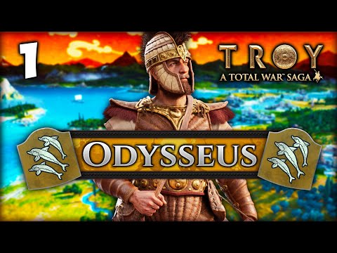 ODYSSEUS SETS SAIL! Total War Saga: Troy - Odysseus Campaign #1