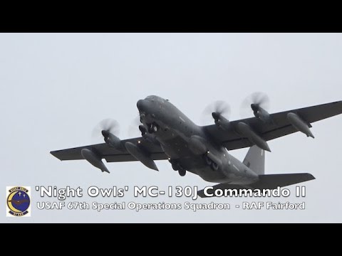 'Night Owls' MC-130J Commando II - USAF 67th Special Ops Squadron - RAF Fairford