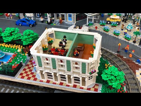 Bau einer Lego Stadt Teil 89. - Das Parkcafé [3]