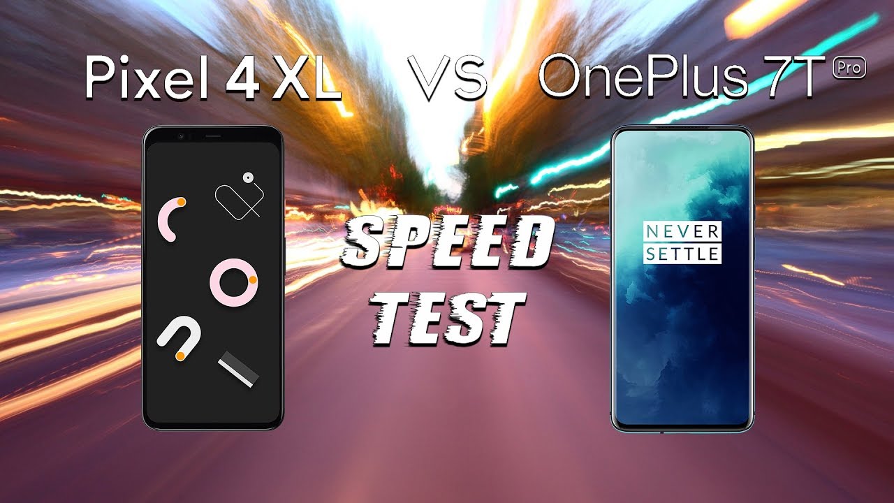 Pixel 4 XL vs OnePlus 7T Pro: SPEED TEST
