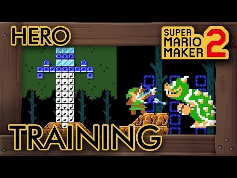 Super Mario Maker 2 - Amazing "Master Sword Training" Level