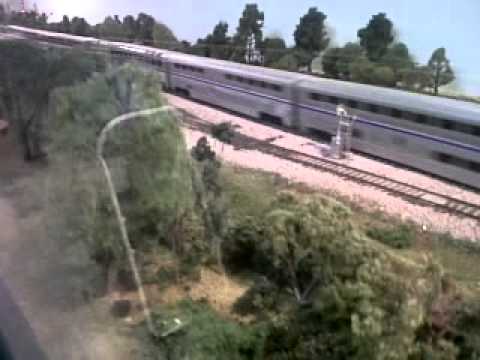 Pacing my Amtrak California Zephyr pt 9 Lake Shore model railroad