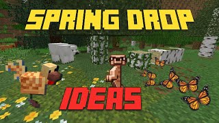 Ideas for the Minecraft Spring Drop 1.21.5