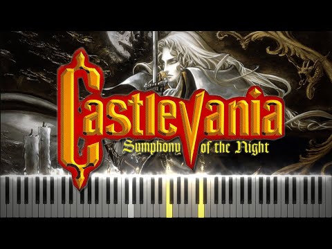 Dance of Pales (Castlevania: Symphony of the Night) - Synthesia / Piano Tutorial