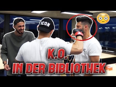 BOXSCHLAG INS GESICHT! 🥊 #Silent Library l Yavi TV