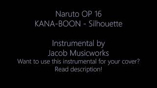 KANA-BOON - Silhouette Karaoke Instrumental (Naruto OP 16) (TV Size)