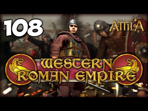 HIDDEN IN THE FOG, THE EAGLE MAKES A STAND! Total War: Attila - Western Roman Empire Campaign #108