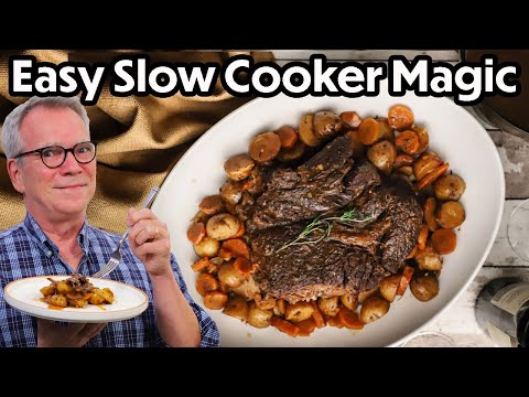 The Best Slow Cooker Pot Roast | Tender, Juicy, and Full of Flavor!