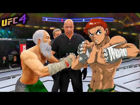 Baki Grappler vs. Old Bruce Lee - EA Sports UFC 4