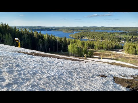 Skiing Tahko on May 30th