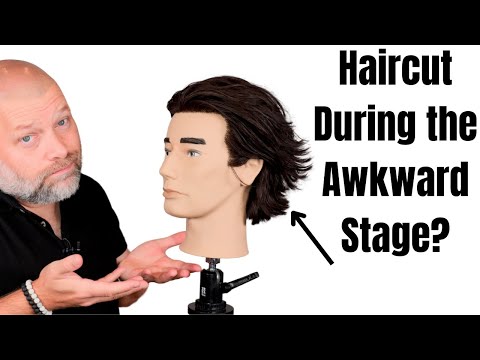 Should You Get a Haircut at the Awkward Stage? - TheSalonGuy
