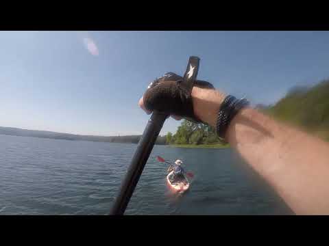 SUP-Geschichten: Einmal rund um den Möhnesee - 16km