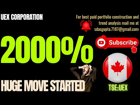 UEX CORPORATION | HUGE MOVE STARTED | UEX STOCK ANALYSIS