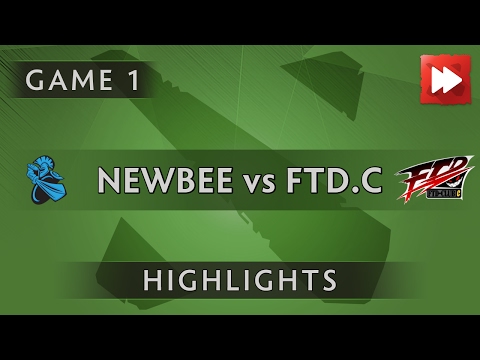 Newbee vs team_ftd_c [Game 1] Dota 2 Professional League 2016 - Dota Highlights