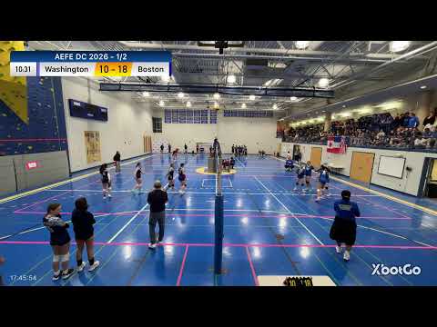 Tournoi AEFE VB DC 2026 - 1/2 - ISB vs Washington
