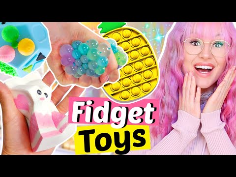 Wir testen virale FIDGET TOYS 💥| ViktoriaSarina